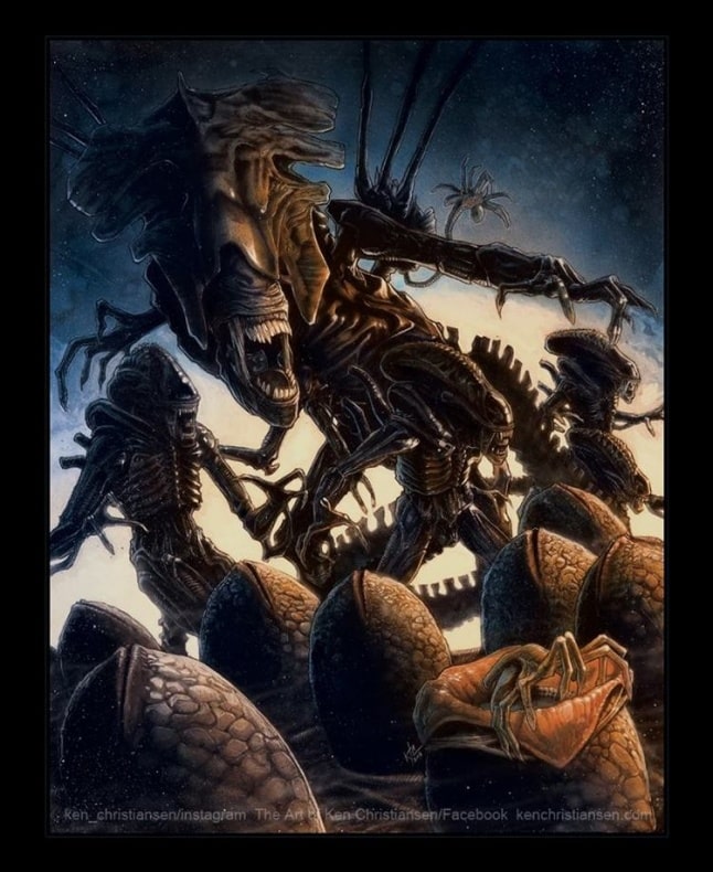 Increible colección de pósteres hechos por fans basados en 'Alien'