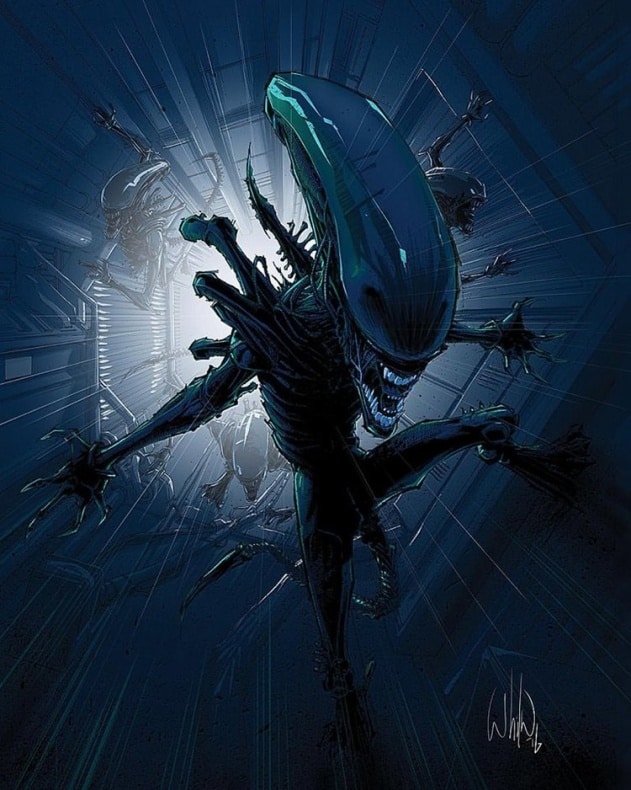 Increible colección de pósteres hechos por fans basados en 'Alien'