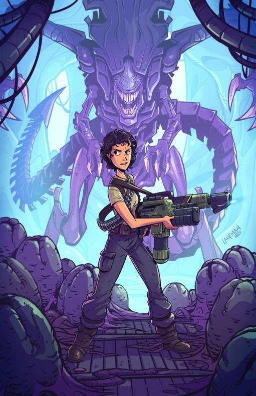 Increible colección de pósteres hechos por fans basados en 'Alien'