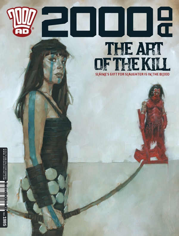 Primer vistazo a '2000 AD' #1985 2 2000 AD, Juez Dredd