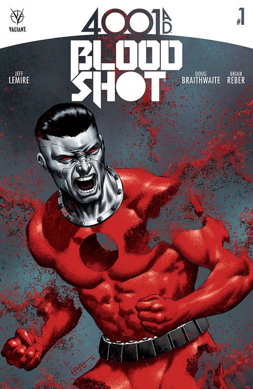 Avance del primer número de '4001 AD: Bloodshot' 9 4001 AD Bloodshot Portada alternativa de Cafu