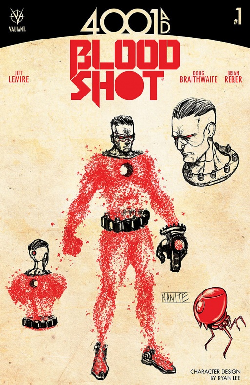 Avance del primer número de '4001 AD: Bloodshot' 10 4001 AD Bloodshot Portada alternativa de Ryan Lee (1)