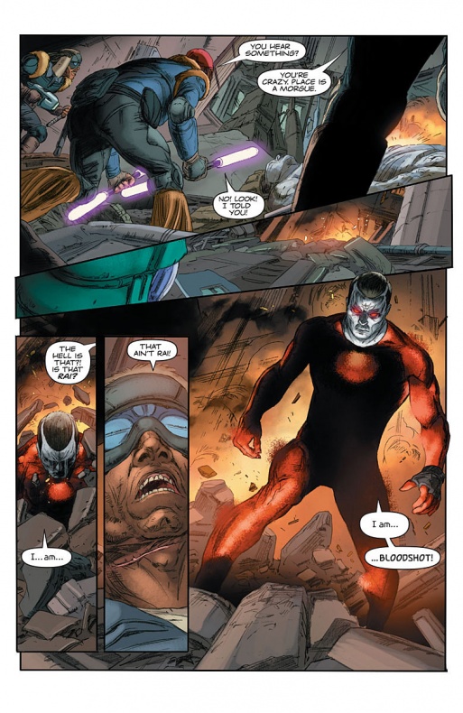 Avance del primer número de '4001 AD: Bloodshot' 5 4001 AD Bloodshot Página interior (3)