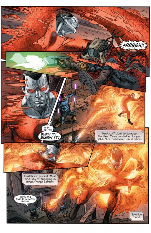 Avance del primer número de '4001 AD: Bloodshot' 6 4001 AD Bloodshot Página interior (4)