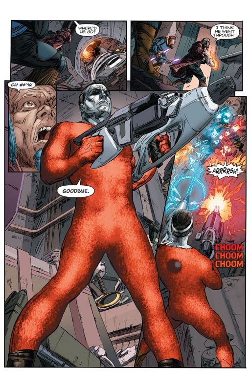Avance del primer número de '4001 AD: Bloodshot' 7 4001 AD Bloodshot Página interior (5)