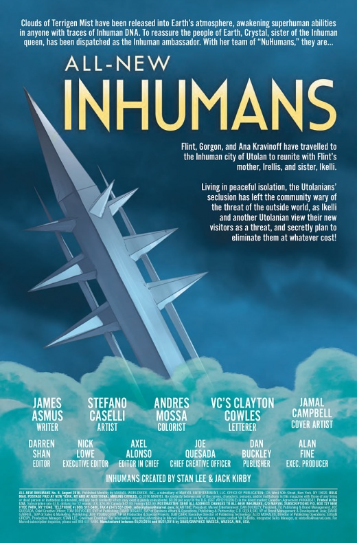 Adelanto de 'All-New Inhumans' #8