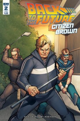 Back to the Future Citizen Brown Portada alternativa de Agust&iacute;n Padilla