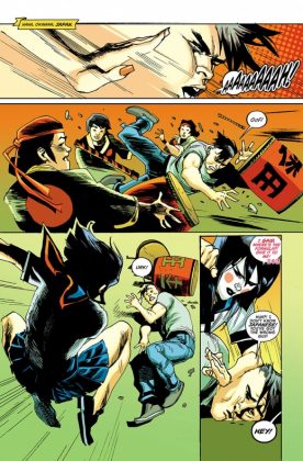 Batgirl P&aacute;gina interior (1)