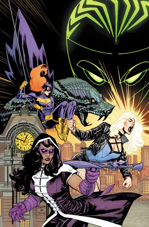 Batgirl and the Birds of Prey Rebirth Portada alternativa de Ben Caldwell