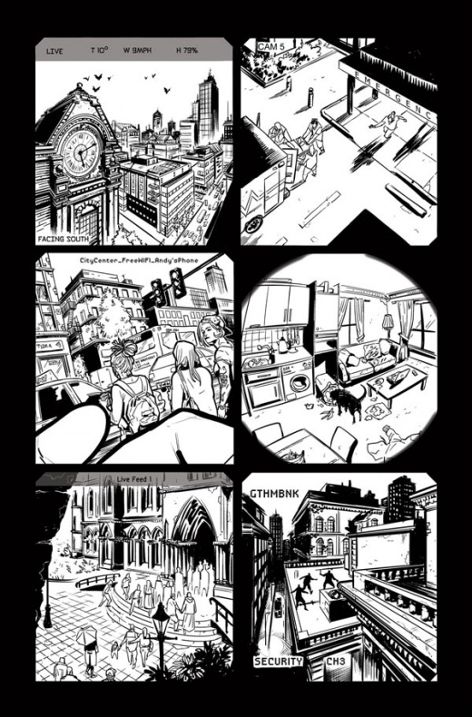 Batgirl and the Birds of Prey Rebirth Página interior (1)