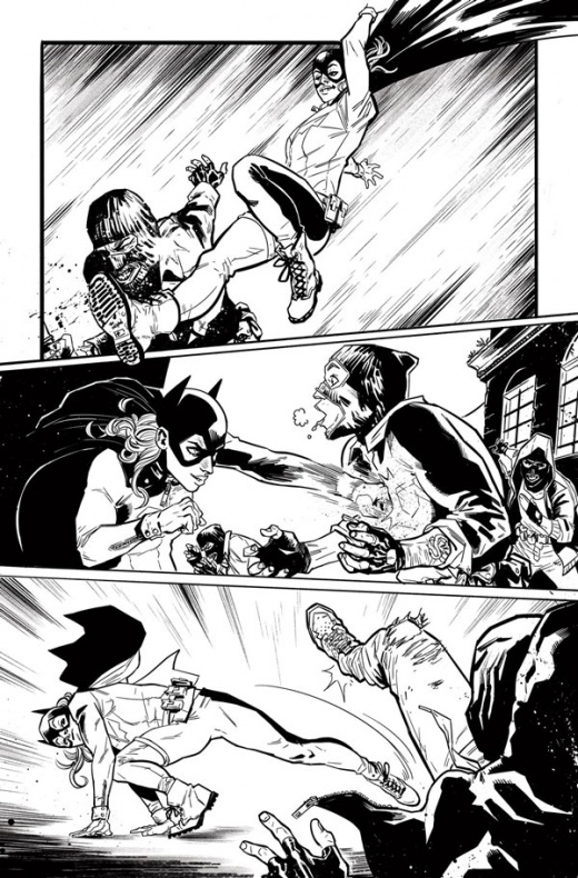 Batgirl and the Birds of Prey Rebirth Página interior (3)