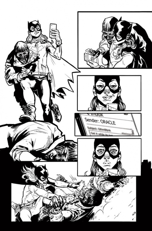 Batgirl and the Birds of Prey Rebirth Página interior (4)