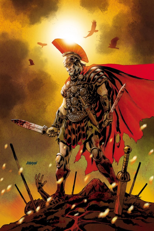 Britannia Portada alternativa de Dave Johnson