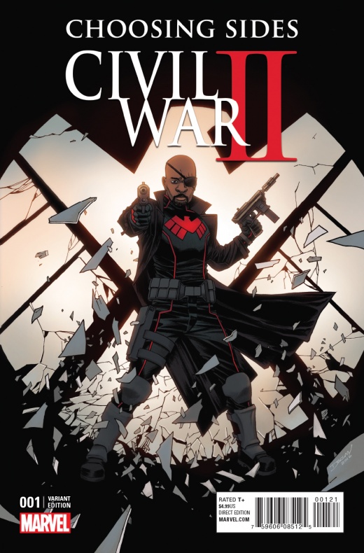Primer vistazo a 'Civil War II: Choosing Sides' #1 3 Brandon Easton, Chad Bowers, Chris Sims, Civil War II: Choosing Sides, Declan Shalvey