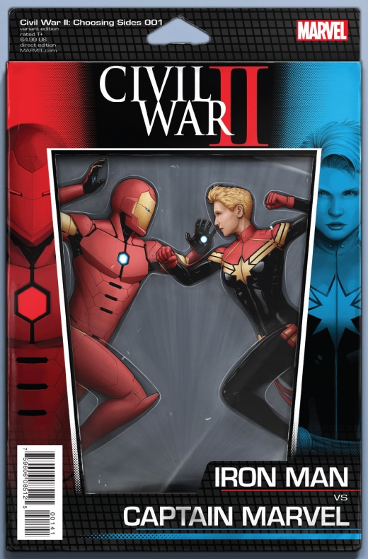 Primer vistazo a 'Civil War II: Choosing Sides' #1 5 Brandon Easton, Chad Bowers, Chris Sims, Civil War II: Choosing Sides, Declan Shalvey