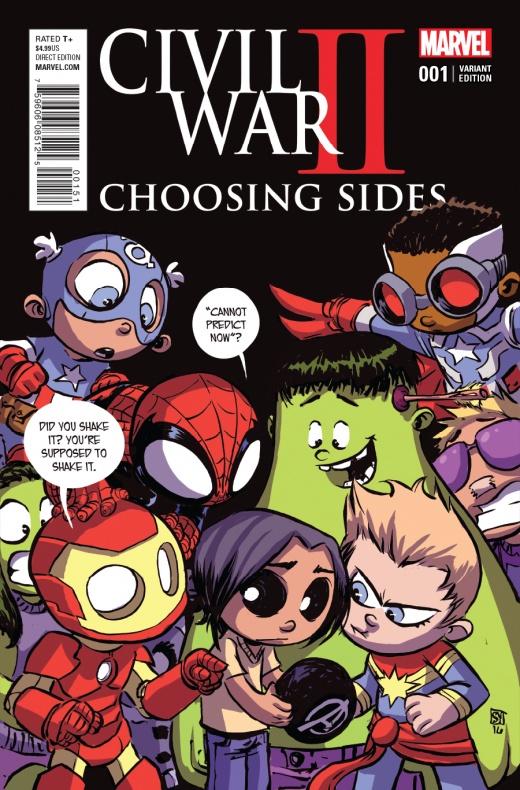 Primer vistazo a 'Civil War II: Choosing Sides' #1 6 Brandon Easton, Chad Bowers, Chris Sims, Civil War II: Choosing Sides, Declan Shalvey