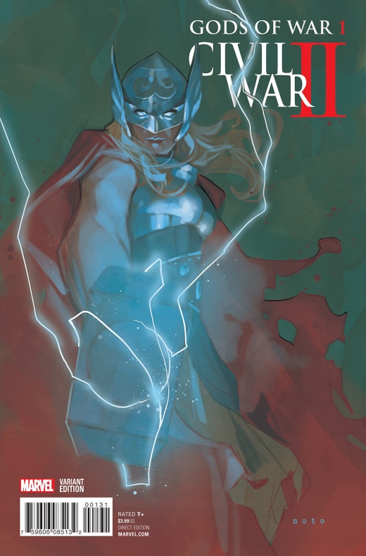 Adelanto de 'Civil War II: Gods of War' #1 4 Civil War II: Gods of War, Dan Abnett, Emilio Laiso, Marvel