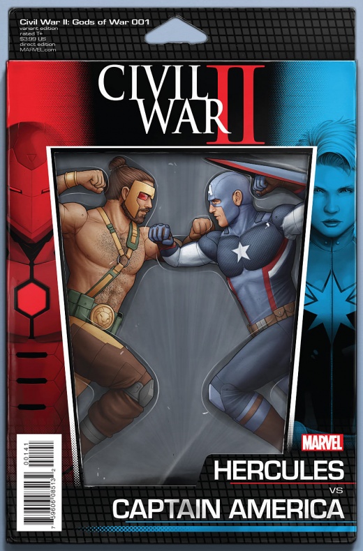 Adelanto de 'Civil War II: Gods of War' #1 5 Civil War II: Gods of War, Dan Abnett, Emilio Laiso, Marvel