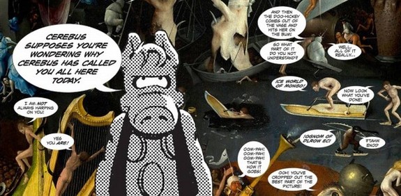 Cerebus in Hell Destacada Cerebus in Hell Destacada