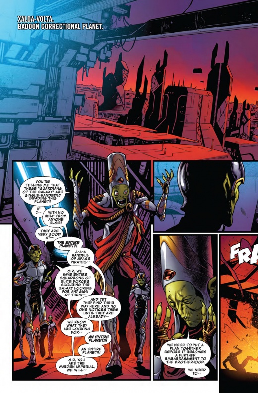 Adelanto de 'Guardians of the Galaxy' #9 3 Brian Michael Bendis, Guardianes de la Galaxia, Guardians of the Galaxy, Marvel