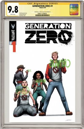 Generation Zero Portada alternativa de Pere P&eacute;rez