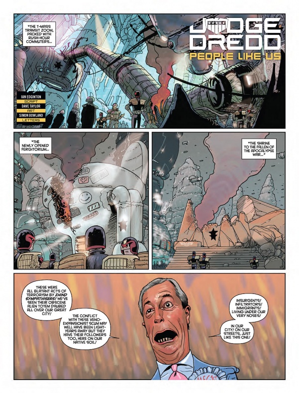 Avance de 'Judge Dredd Megazine' #373