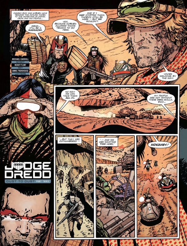 Avance de 'Judge Dredd Megazine' #373