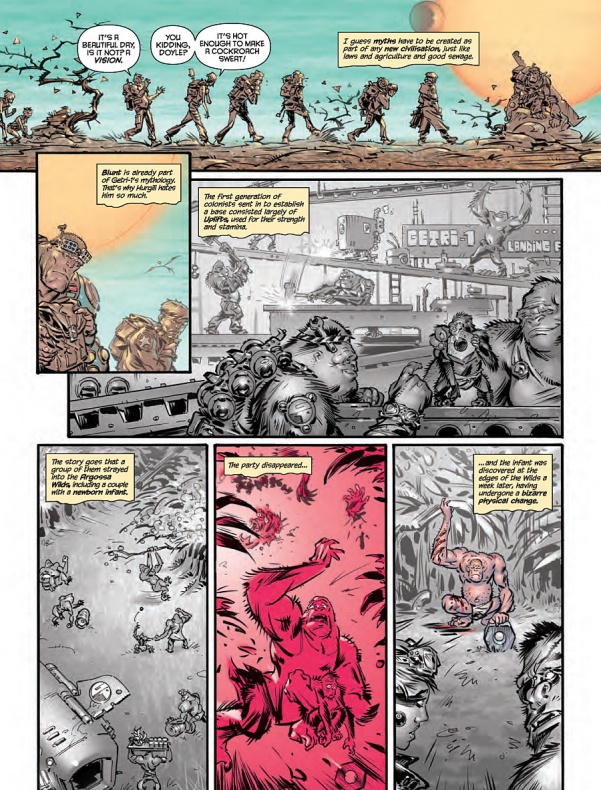 Avance de 'Judge Dredd Megazine' #373