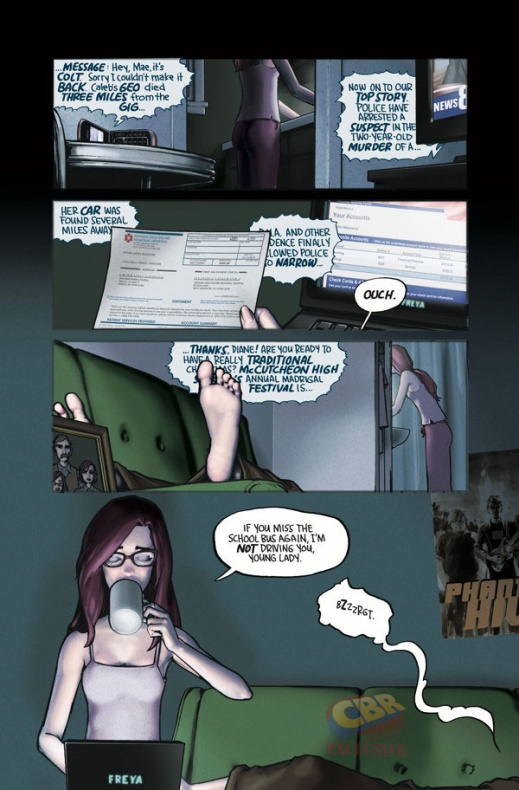 Avance del segundo número de 'Mae' de Dark Horse Comics 3 Mae 2 Página interior (1)
