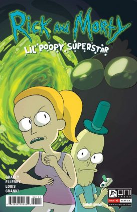 Rick and Morty Lil' Poopy Superstar Portada principal de Sarah Graley
