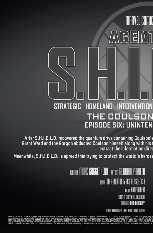 Primer vistazo a 'Agents of SHIELD' #6