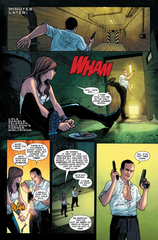 Primer vistazo a 'Agents of SHIELD' #6