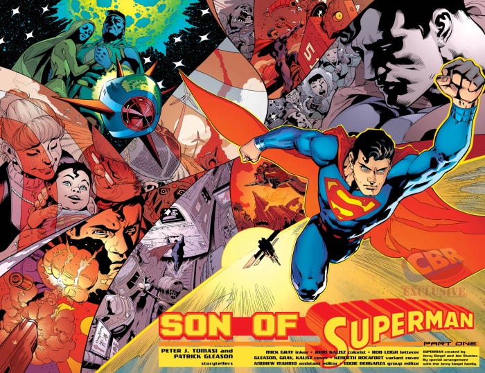 Primer vistazo a 'Superman' #1 7 DC, Patrick Gleason, Peter J. Tomasi, Superman