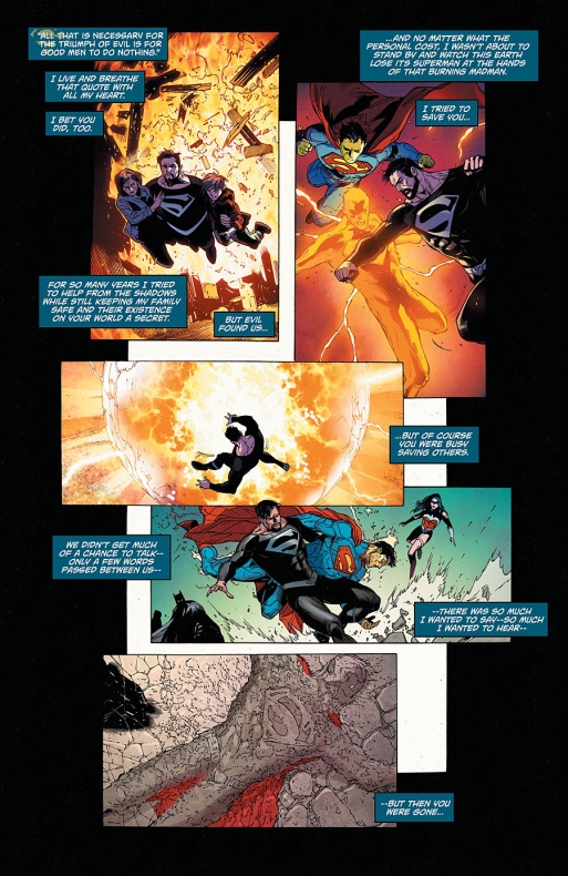 Primer vistazo a 'Superman: Rebirth' #1 3 DC, Peter J. Tomasi, Rebirth, Superman