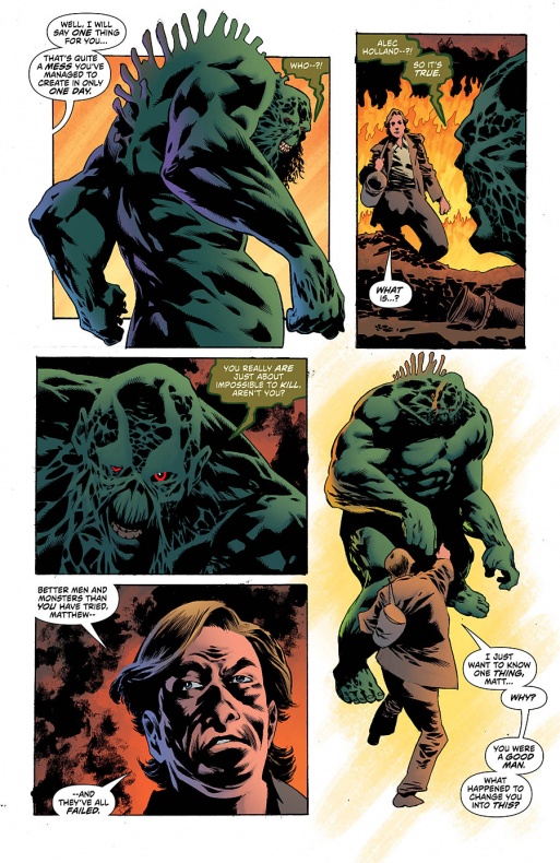 Adelanto de 'Swamp Thing' #6 3 DC, Kelley Jones, Len Wein, Swamp Thing