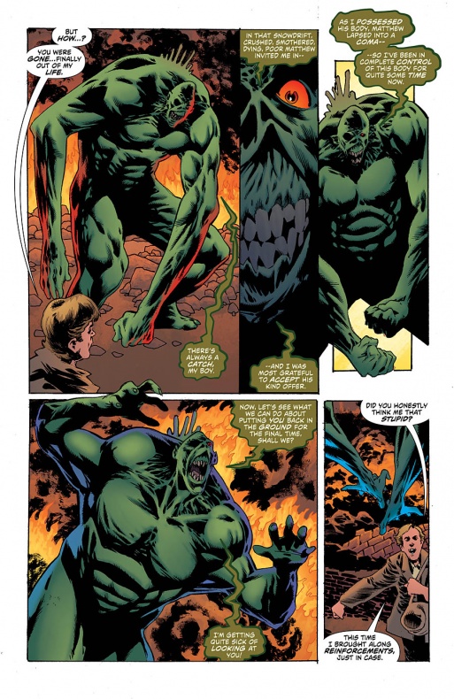 Adelanto de 'Swamp Thing' #6 6 DC, Kelley Jones, Len Wein, Swamp Thing