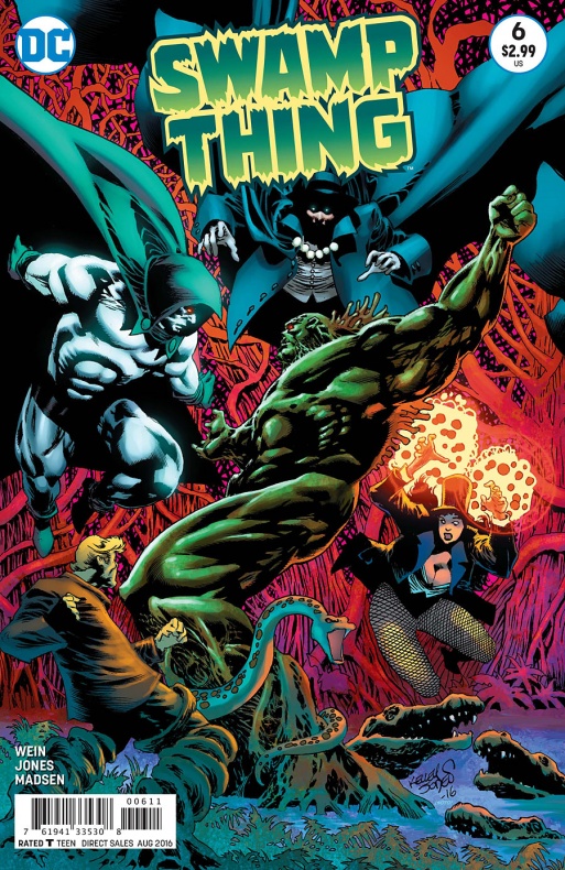 Adelanto de 'Swamp Thing' #6 7 DC, Kelley Jones, Len Wein, Swamp Thing