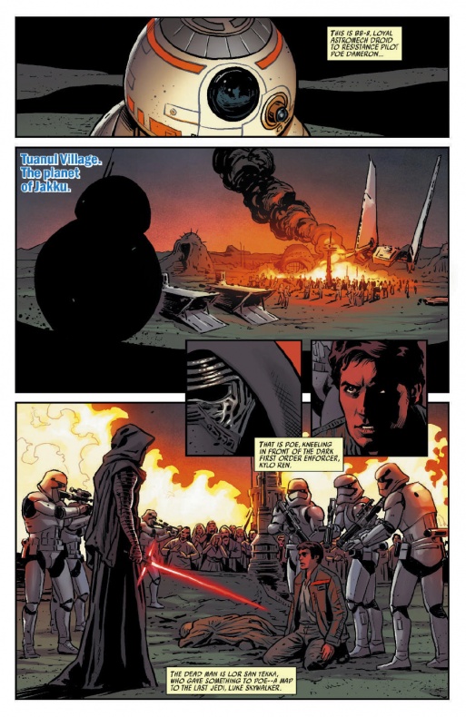 Adelanto de ‘Star Wars: The Force Awakens’ #1 11 Chuck Wendig, Luke Ross, Star Wars: The Force Awakens