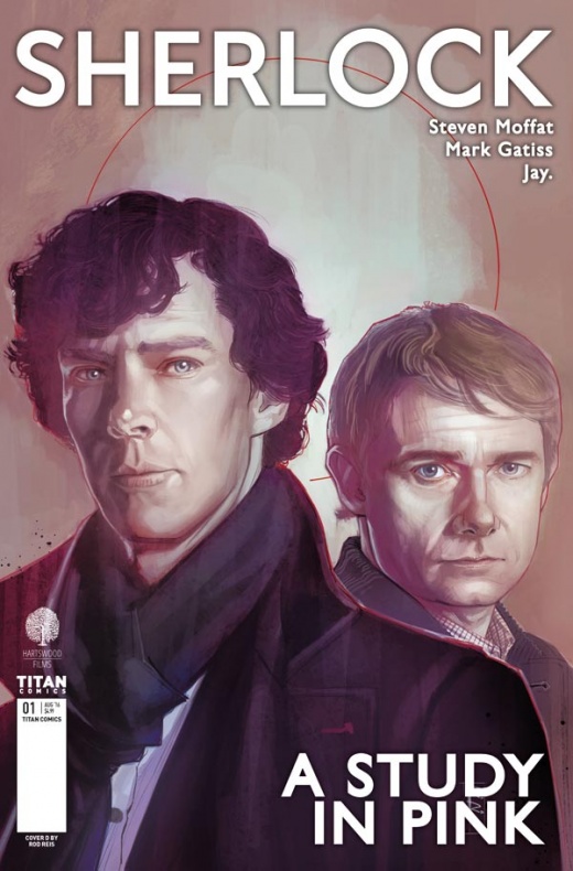 Sherlock A Study in Pink Portada alternativa de Rod Reis