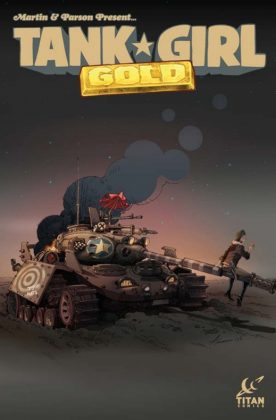 Tank Girl Gold Portada de Andrey Tkachenko