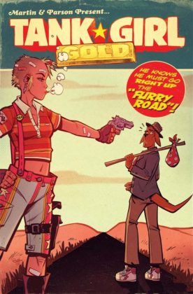 Tank Girl Gold Portada de Brett Parson