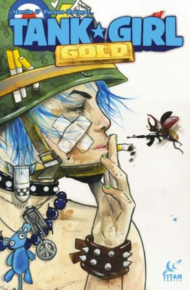 Tank Girl Gold Portada de Lora Zombie