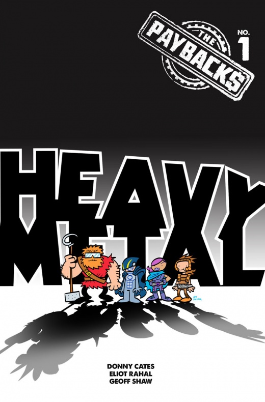 Avance del primer número de 'The Paybacks' 10 The Paybacks Portada alternativa de Art Baltazar