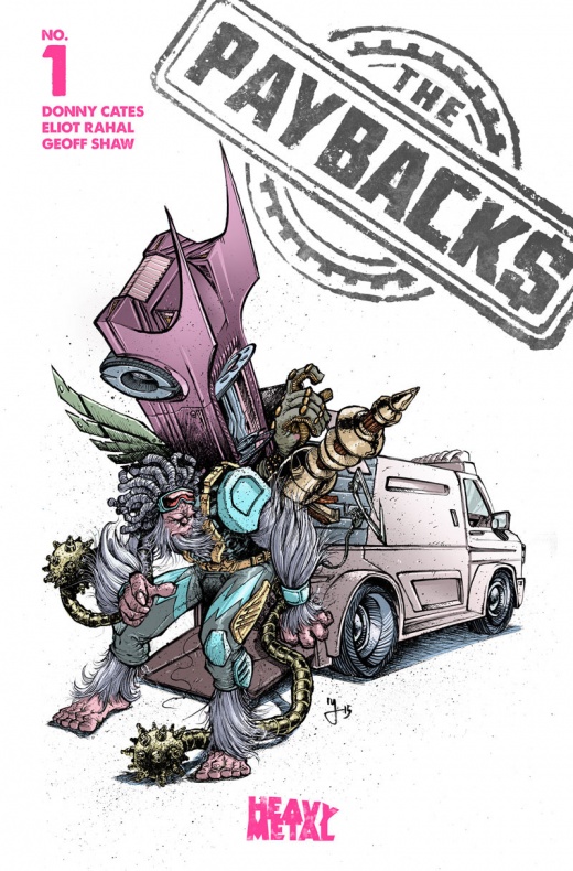 Avance del primer número de 'The Paybacks' 9 The Paybacks Portada alternativa de Ryan Lee