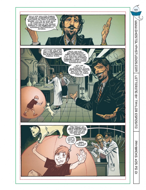 Avance del primer número de 'The Paybacks' 3 The Paybacks Página interior (1)