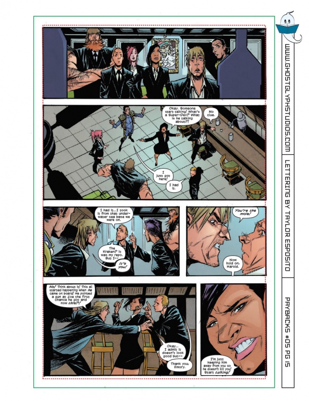 Avance del primer número de 'The Paybacks' 8 The Paybacks Página interior (6)