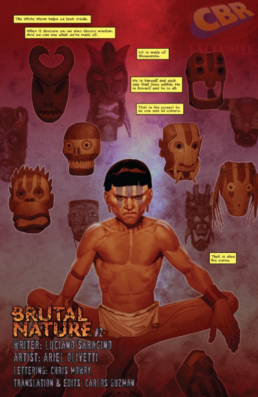 Primer vistazo a 'Brutal Nature' #2 4 Ariel Olivetti, Brutal Nature, IDW, Luciano Saracino