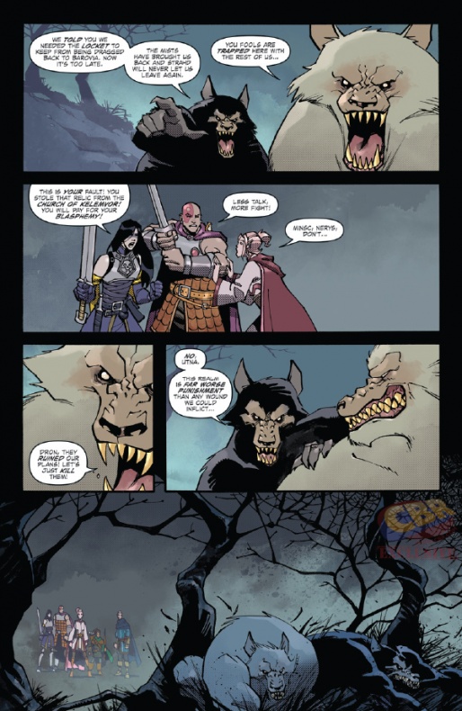 Primer vistazo a 'Dungeons & Dragons: Shadows of the Vampire' #2 7 Dungeons & Dragons: Shadows of the Vampire, IDW, Jim Zub