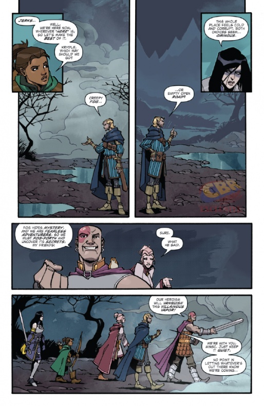 Primer vistazo a 'Dungeons & Dragons: Shadows of the Vampire' #2 8 Dungeons & Dragons: Shadows of the Vampire, IDW, Jim Zub