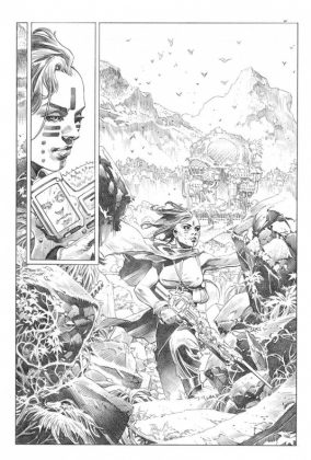 Avance del primer número de ‘4001 AD: War Mother’